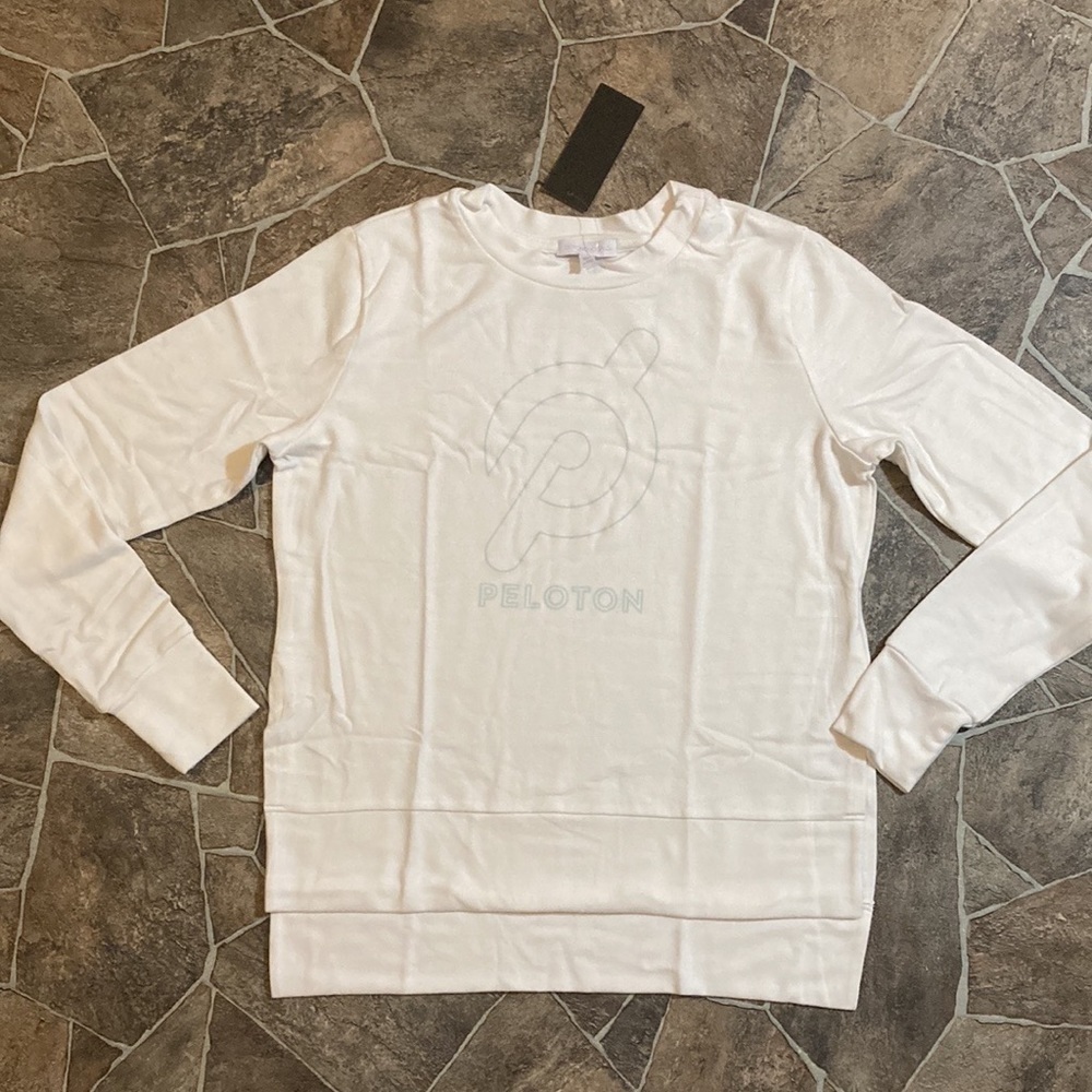 New Beyond Yoga x Peloton Just Chillin Long Sleeve Pullover Sz XS & Large